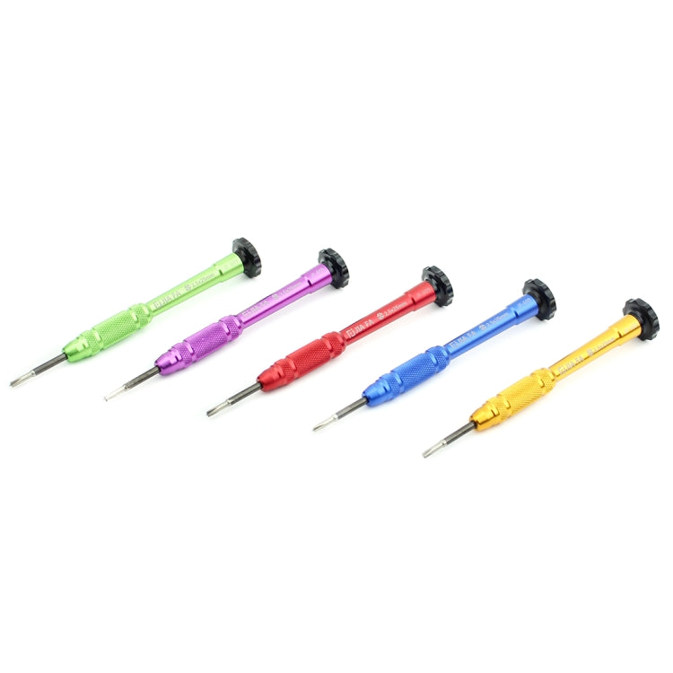 JIAFA JF-609-2.5 Hollow Cross Tip 2.5 Middle Bezel Repair Screwdriver(Green) - free shipping - PMC TechLife - Order now!