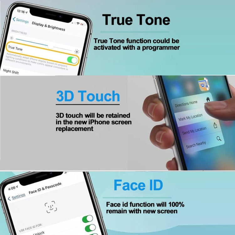 For iPhone 16 Pro Max Original LTPO Super Retina XDR OLED Screen - free shipping - PMc TechLife - Order now!