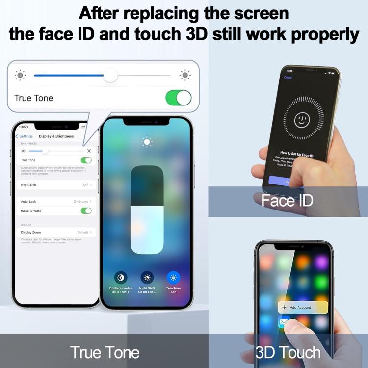 JK incell LCD Screen For iPhone 16e - free shipping - PMC TechLife - Order now!