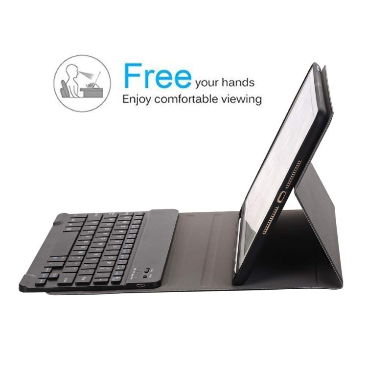 Detachable Bluetooth Keyboard + Horizontal Flip Leather Tablet Case with Holder & Pencil Holder for iPad Pro 9.7 inch, iPad Air, iPad Air 2, iPad 9.7 inch (2017), iPad 9.7 inch (2018) (Black) - For iPad Pro by PMC TechLife | Online Shopping South Africa | PMC TechLife