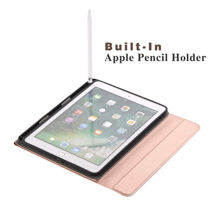 Detachable Bluetooth Keyboard + Horizontal Flip Leather Tablet Case with Holder & Pencil Holder for iPad Pro 9.7 inch, iPad Air, iPad Air 2, iPad 9.7 inch (2017), iPad 9.7 inch (2018) (Gold) - free shipping - PMC TechLife - Order now!