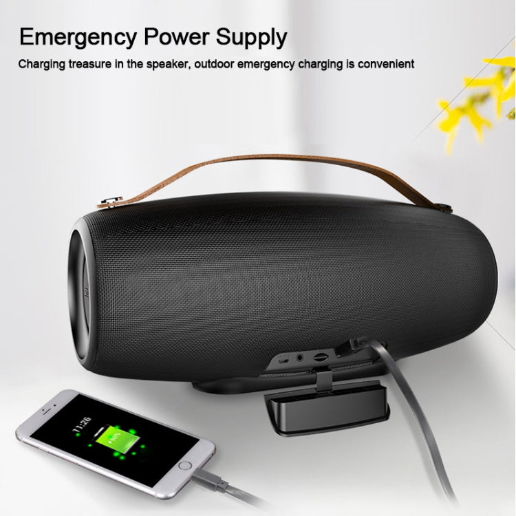 ZEALOT S27 Multifunctional Bass Wireless Bluetooth Speaker, Built-in Microphone, Support Bluetooth Call & AUX & TF Card & 1x93mm + 2x66mm Speakers(Camouflage Green) - free shipping - PMC Jewellery - Order now!