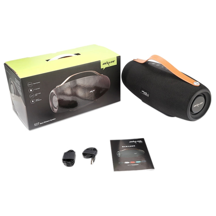 ZEALOT S27 Multifunctional Bass Wireless Bluetooth Speaker, Built-in Microphone, Support Bluetooth Call & AUX & TF Card & 1x93mm + 2x66mm Speakers(Camouflage Green) - free shipping - PMC Jewellery - Order now!