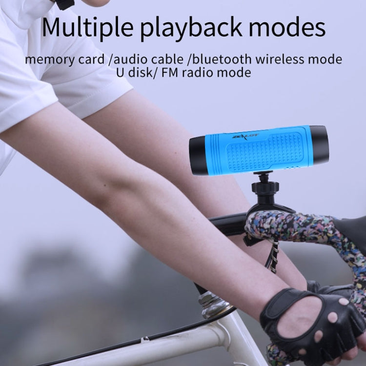 ZEALOT A2 Multifunctional Bass Wireless Bluetooth Speaker, Built-in Microphone, Support Bluetooth Call & AUX & TF Card & LED Lights (Mint Green) - free shipping - PMC Jewellery - Order now!