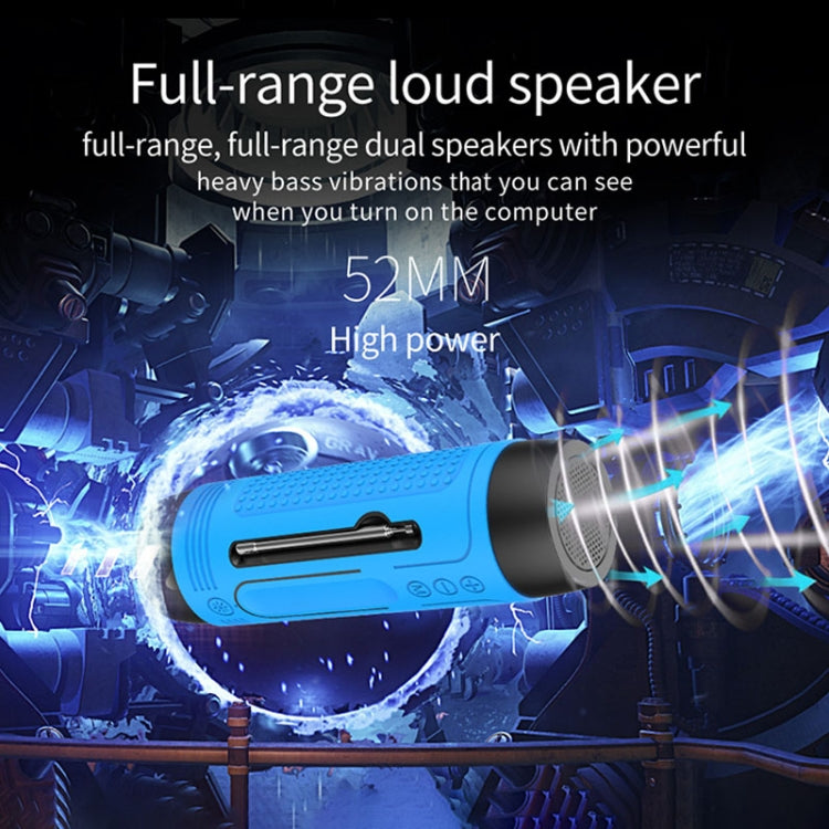 ZEALOT A2 Multifunctional Bass Wireless Bluetooth Speaker, Built-in Microphone, Support Bluetooth Call & AUX & TF Card & LED Lights (Mint Green) - free shipping - PMC Jewellery - Order now!
