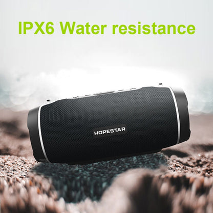 HOPESTAR H45 PARTY Portable Outdoor Waterproof Bluetooth Speaker, Support Hands-free Call & U Disk & TF Card & 3.5mm AUX & FM (Blue) - Desktop Speaker by HOPESTAR | Online Shopping South Africa | PMC Jewellery | Buy Now Pay Later Mobicred