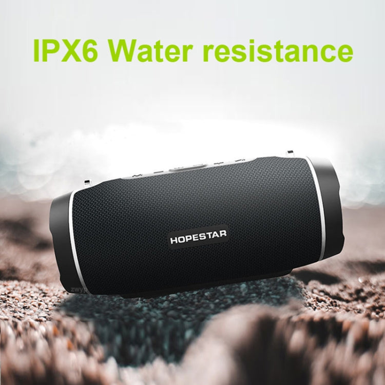 HOPESTAR H45 PARTY Portable Outdoor Waterproof Bluetooth Speaker, Support Hands-free Call & U Disk & TF Card & 3.5mm AUX & FM (Red) - Desktop Speaker by HOPESTAR | Online Shopping South Africa | PMC Jewellery | Buy Now Pay Later Mobicred