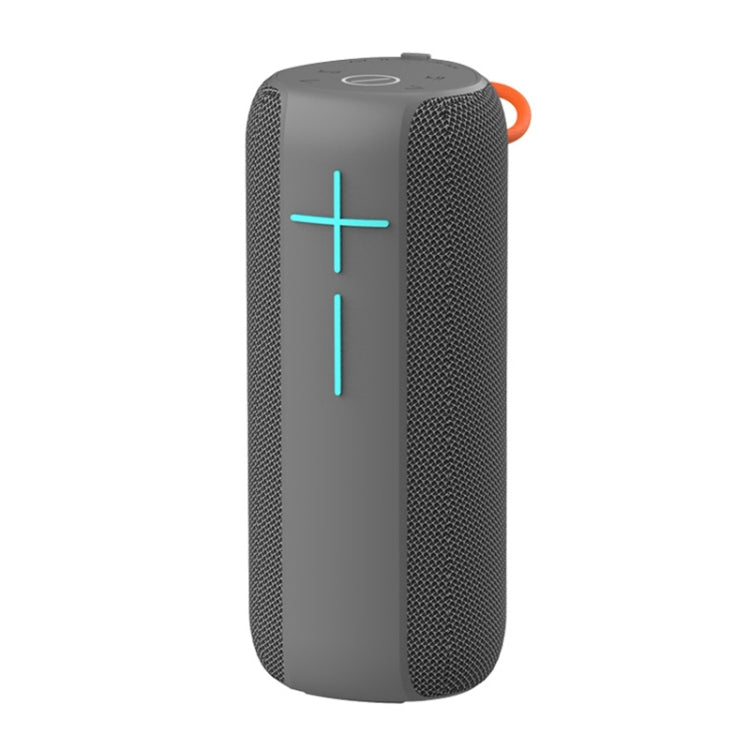 HOPESTAR P14 Pro Portable Outdoor Waterproof Wireless Bluetooth Speaker, Support Hands-free Call & U Disk & TF Card & 3.5mm AUX & FM (Grey) - Desktop Speaker by HOPESTAR | Online Shopping South Africa | PMC Jewellery | Buy Now Pay Later Mobicred