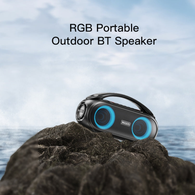 Yesido YSW19 Colorful RGB Portable Outdoor Bluetooth Speaker - Desktop Speaker by Yesido | Online Shopping South Africa | PMC Jewellery | Buy Now Pay Later Mobicred