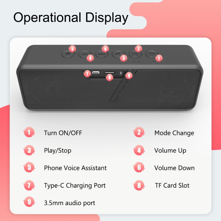 XDOBO X5 IPX6 Waterproof Portable Wireless Bluetooth Speaker Outdoor Subwoofer - free shipping - PMC Jewellery - Order now!