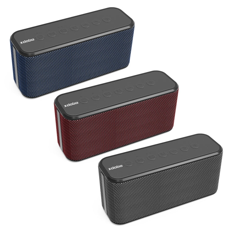 XDOBO X8 Plus 80W Wireless Bluetooth Speaker Outdoor Subwoofer Support TWS & TF Card & U Disk (Red) - free shipping - PMC Jewellery - Order now!