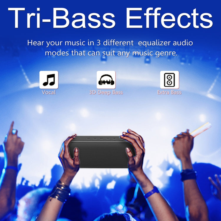 XDOBO X8 60W Wireless Bluetooth Speaker Outdoor Subwoofer Support TWS & TF Card (Blue) - free shipping - PMC TechLife - Order now!