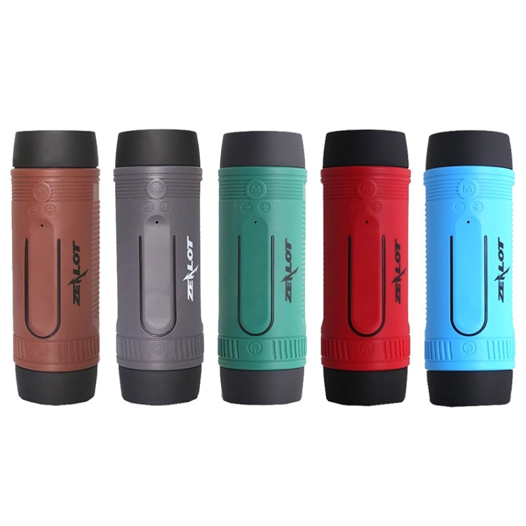 ZEALOT S1 Bluetooth 4.0 Wireless Wired Stereo Speaker Subwoofer Audio Receiver with 4000mAh Battery, Support 32GB Card, For iPhone, Galaxy, Sony, Lenovo, HTC, Huawei, Google, LG, Xiaomi, other Smartphones(Red) - free shipping - PMC Jewellery - Order now!
