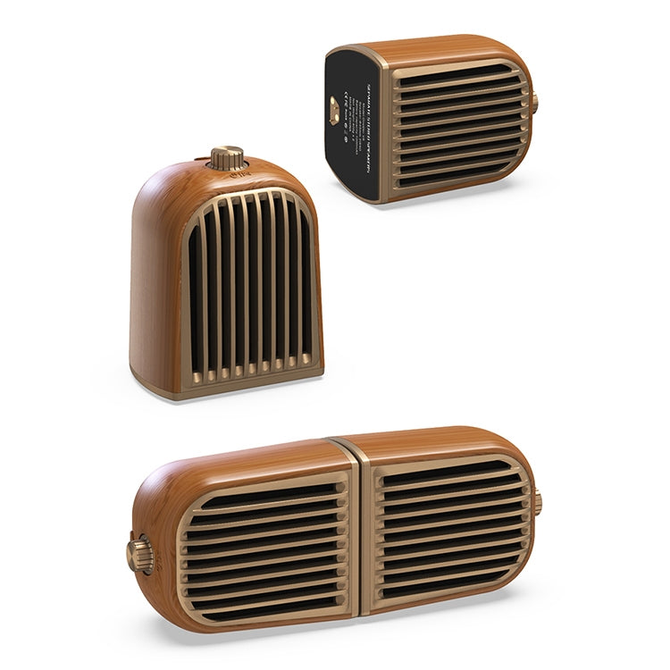 Oneder V8 Magnetic Suction Pair Stereo Sound Box Wireless Bluetooth Speaker with Strap, Support Hands-free & TF Card & AUX & USB Drive(Champagne Gold) - free shipping - PMC Jewellery - Order now!