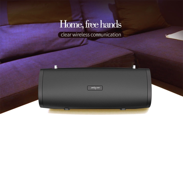 ZEALOT S38 Portable Subwoofer Wireless Bluetooth Speaker with Built-in Mic, Support Hands-Free Call & TF Card & AUX (Lake Blue) - free shipping - PMC Jewellery - Order now!