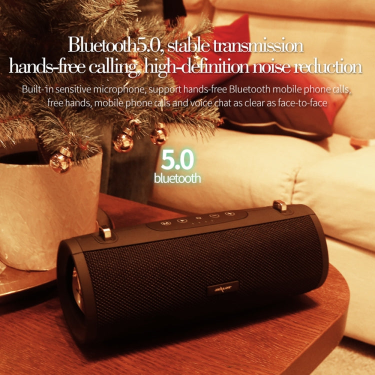 ZEALOT S38 Portable Subwoofer Wireless Bluetooth Speaker with Built-in Mic, Support Hands-Free Call & TF Card & AUX (Black) - free shipping - PMC Jewellery - Order now!