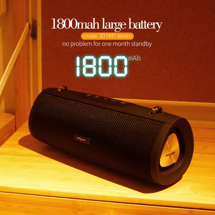 ZEALOT S38 Portable Subwoofer Wireless Bluetooth Speaker with Built-in Mic, Support Hands-Free Call & TF Card & AUX (Red) - free shipping - PMC Jewellery - Order now!