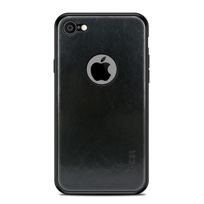MOFI Shockproof PC+TPU+PU Leather Protective Back Case for iPhone 8(Black) - More iPhone Cases by MOFI | Online Shopping South Africa | PMC Jewellery