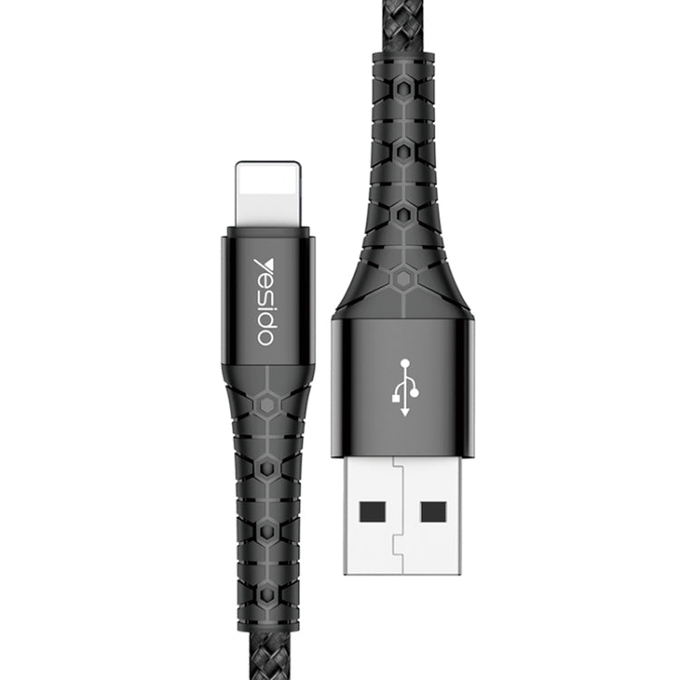 Yesido CA50 2.4A USB to 8 Pin Charging Cable, Length: 2m - Normal Style Cable by Yesido | Online Shopping South Africa | PMC Jewellery | Buy Now Pay Later Mobicred