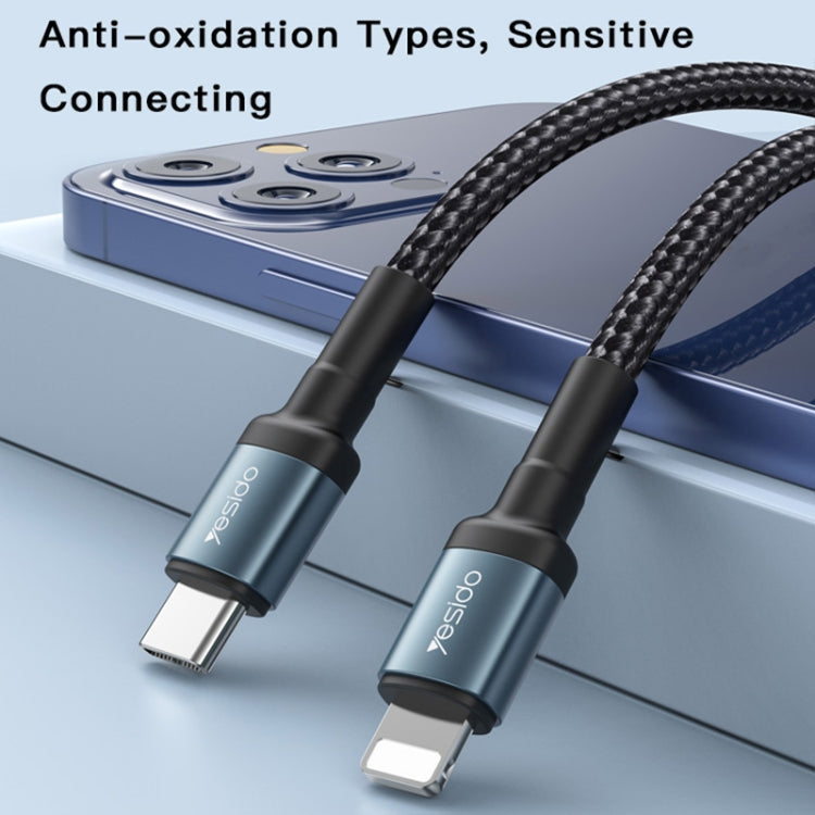 Yesido CA76 20W USB-C / Type-C to 8 Pin Charging Cable, Length: 1.2m - 2 in 1 Cable by Yesido | Online Shopping South Africa | PMC Jewellery | Buy Now Pay Later Mobicred