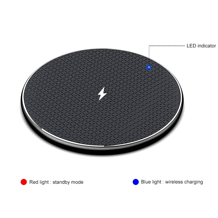 ZEQI W11 10W Smart Cooling Non-slip Aluminum Alloy Wireless Charger - free shipping - PMC Jewellery - Order now!
