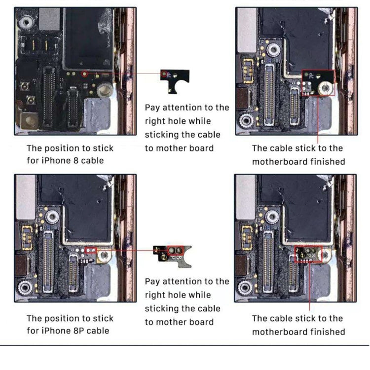 Home Button (3rd ) with Flex Cable (Not Supporting Fingerprint Identification) for iPhone 8 Plus / 7 Plus / 8 / 7(Black) - Button & Card Slots by PMC Jewellery | Online Shopping South Africa | PMC Jewellery | Buy Now Pay Later Mobicred