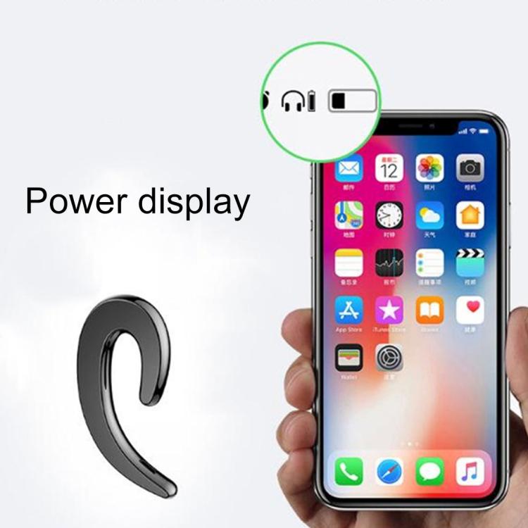 B18 Bone Conduction Bluetooth V4.1 Sports Headphone Earhook Headset, For iPhone, Samsung, Huawei, Xiaomi, HTC and Other Smart Phones or Other Bluetooth Audio Devices(Silver) - free shipping - PMC TechLife - Order now!