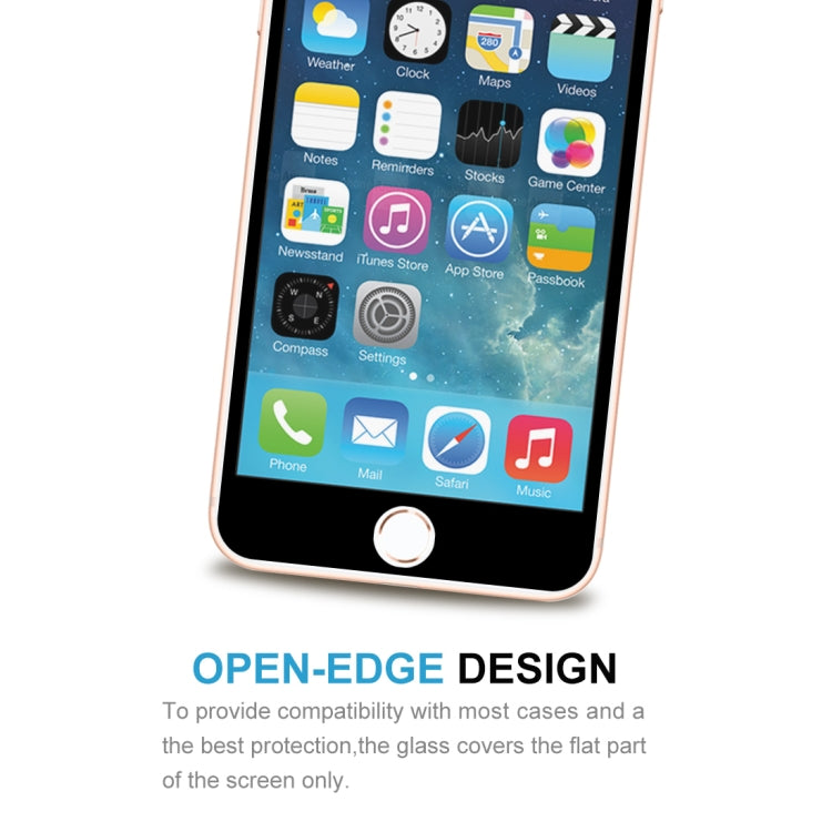 Anti-scratch 9H  Full Screen HD Tempered Glass Film for iPhone SE 2020 / 8 / 7 (Black) - iPhone 8 & 7 Tempered Glass by PMC TechLife | Online Shopping South Africa | PMC TechLife
