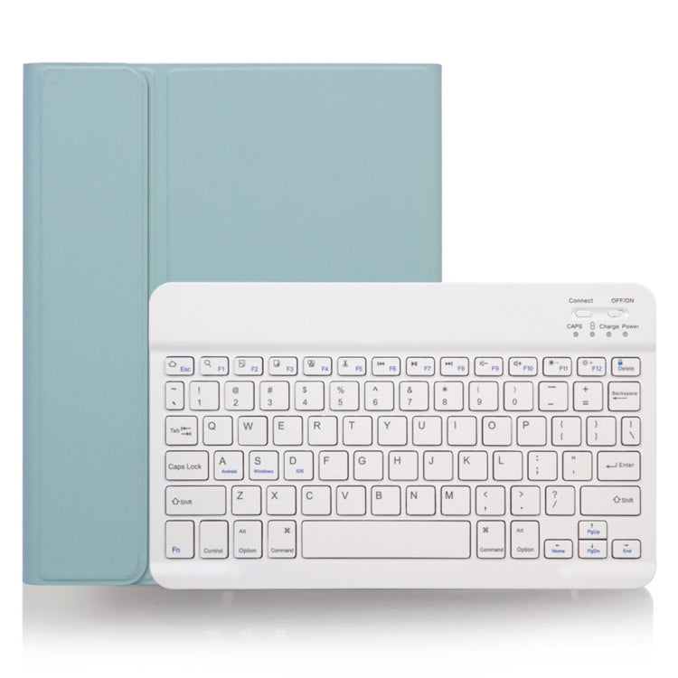 X-11B Skin Plain Texture Detachable Bluetooth Keyboard Tablet Case for iPad Pro 11 inch 2020 / 2018, with Pen Slot (Green) - For iPad Pro by PMC TechLife | Online Shopping South Africa | PMC TechLife