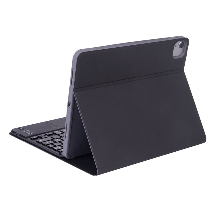 X-11BCS Skin Plain Texture Detachable Bluetooth Keyboard Tablet Case for iPad Pro 11 inch 2020 / 2018, with Touchpad & Pen Slot & Backlight (Black) - For iPad Pro by PMC TechLife | Online Shopping South Africa | PMC TechLife