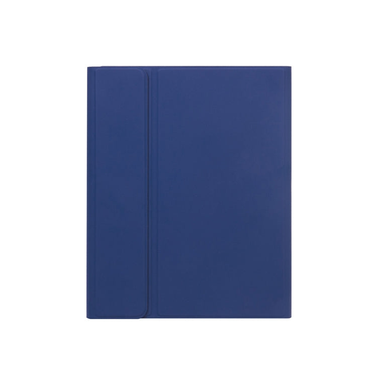 X-11BCS Skin Plain Texture Detachable Bluetooth Keyboard Tablet Case for iPad Pro 11 inch 2020 / 2018, with Touchpad & Pen Slot & Backlight (Blue) - For iPad Pro by PMC TechLife | Online Shopping South Africa | PMC TechLife