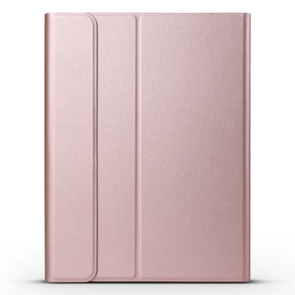 A11 Bluetooth 3.0 Ultra-thin ABS Detachable Bluetooth Keyboard Leather Tablet Case with Holder for iPad Pro 11 inch 2021 (Rose Gold) - For iPad Pro by PMC Jewellery | Online Shopping South Africa | PMC Jewellery | Buy Now Pay Later Mobicred