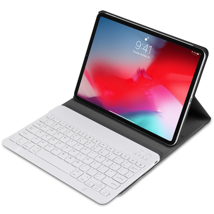 A11 Bluetooth 3.0 Ultra-thin ABS Detachable Bluetooth Keyboard Leather Tablet Case with Holder for iPad Pro 11 inch 2021 (Rose Gold) - For iPad Pro by PMC Jewellery | Online Shopping South Africa | PMC Jewellery | Buy Now Pay Later Mobicred