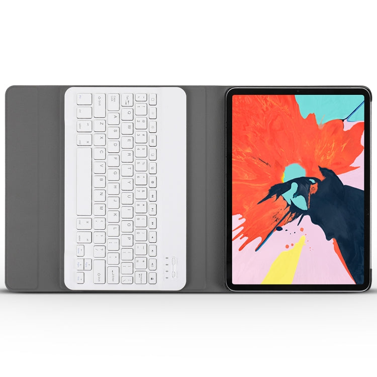 A11 Bluetooth 3.0 Ultra-thin ABS Detachable Bluetooth Keyboard Leather Tablet Case with Holder for iPad Pro 11 2022 / 2021 / Air 5 / Air 4 (Rose Gold) - For iPad Pro by PMC Jewellery | Online Shopping South Africa | PMC Jewellery | Buy Now Pay Later Mobicred