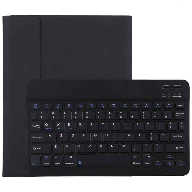 TG11B Detachable Bluetooth Black Keyboard + Microfiber Leather Tablet Case for iPad Pro 11 inch (2020), with Pen Slot & Holder (Black) - For iPad Pro by PMC TechLife | Online Shopping South Africa | PMC TechLife