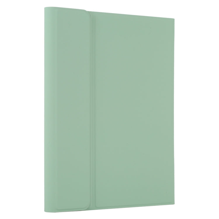 TG11B Detachable Bluetooth Yellow Keyboard + Microfiber Leather Tablet Case for iPad Pro 11 inch (2020), with Pen Slot & Holder (Green) - free shipping - PMC TechLife - Order now!