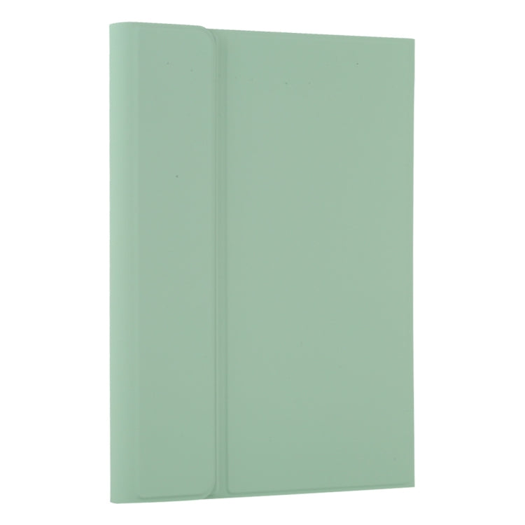 TG11BC Detachable Bluetooth Pink Keyboard Microfiber Leather Tablet Case for iPad Pro 11 inch (2020), with Touchpad & Pen Slot & Holder (Green) - For iPad Pro by PMC TechLife | Online Shopping South Africa | PMC TechLife