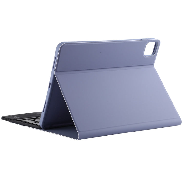 TG11BC Detachable Bluetooth Black Keyboard Microfiber Leather Tablet Case for iPad Pro 11 inch (2020), with Touchpad & Pen Slot & Holder (Purple) - For iPad Pro by PMC TechLife | Online Shopping South Africa | PMC TechLife