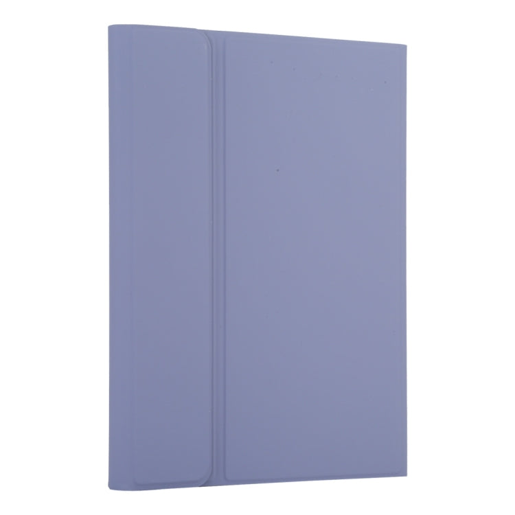 TG11BC Detachable Bluetooth Yellow Keyboard Microfiber Leather Tablet Case for iPad Pro 11 inch (2020), with Touchpad & Pen Slot & Holder (Purple) - For iPad Pro by PMC TechLife | Online Shopping South Africa | PMC TechLife