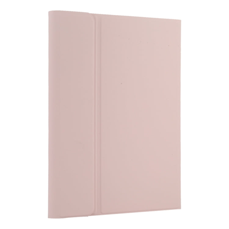 TG11BC Detachable Bluetooth Green Keyboard Microfiber Leather Tablet Case for iPad Pro 11 inch (2020), with Touchpad & Pen Slot & Holder (Pink) - For iPad Pro by PMC TechLife | Online Shopping South Africa | PMC TechLife