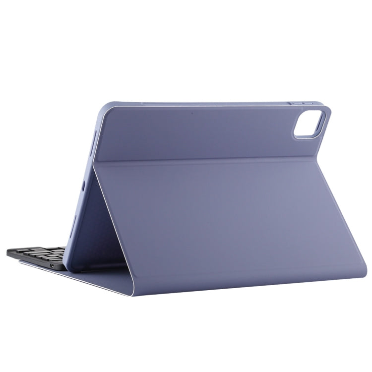 TG11BCS Detachable Bluetooth Black Keyboard Microfiber Leather Tablet Case for iPad Pro 11 inch (2020), with Backlight & Touchpad & Pen Slot & Holder (Purple) - For iPad Pro by PMC TechLife | Online Shopping South Africa | PMC TechLife