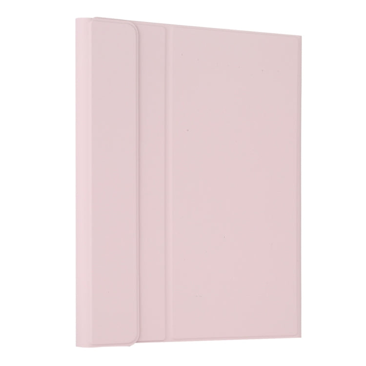 TG11BS Detachable Bluetooth Black Keyboard + Microfiber Leather Tablet Case for iPad Pro 11 inch (2020), with Backlight & Pen Slot & Holder(Pink) - free shipping - PMC TechLife - Order now!