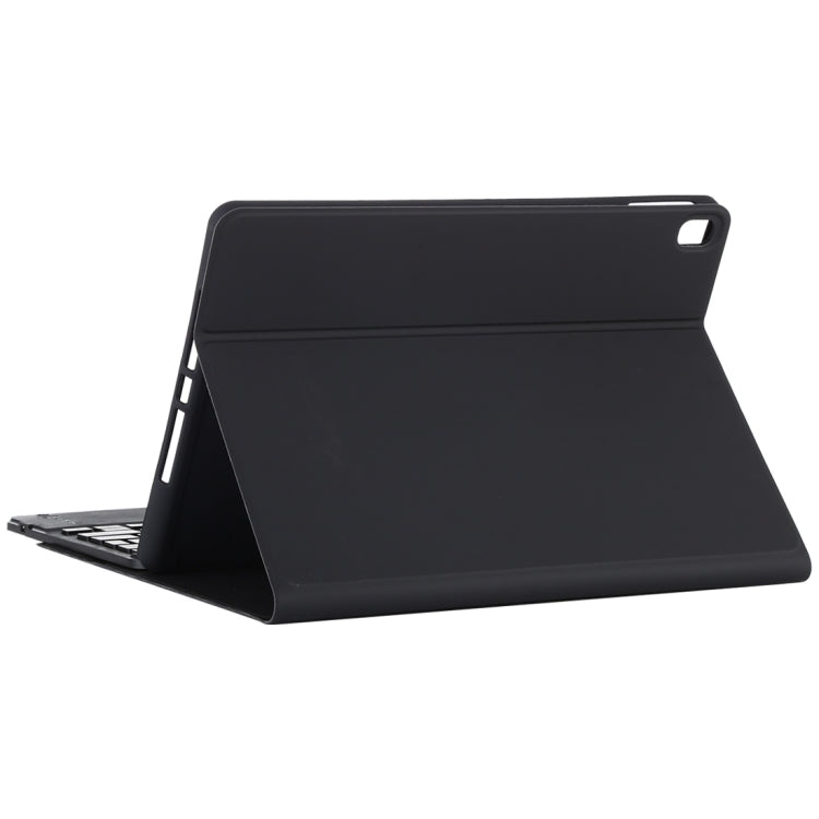TG-102BCS Detachable Bluetooth Black Keyboard + Microfiber Leather Tablet Case for iPad 10.2 inch / iPad Air (2019), with Touch Pad & Backlight & Pen Slot & Holder (Black) - For iPad Air by PMC TechLife | Online Shopping South Africa | PMC TechLife
