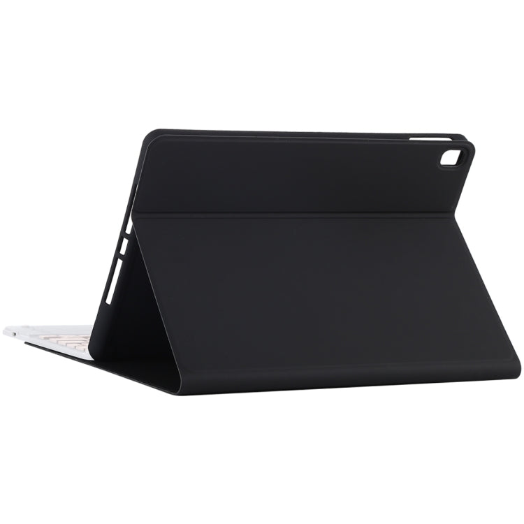 TG-102BC Detachable Bluetooth Pink Keyboard + Microfiber Leather Tablet Case for iPad 10.2 inch / iPad Air (2019), with Touch Pad & Pen Slot & Holder(Black) - For iPad Air by PMC TechLife | Online Shopping South Africa | PMC TechLife