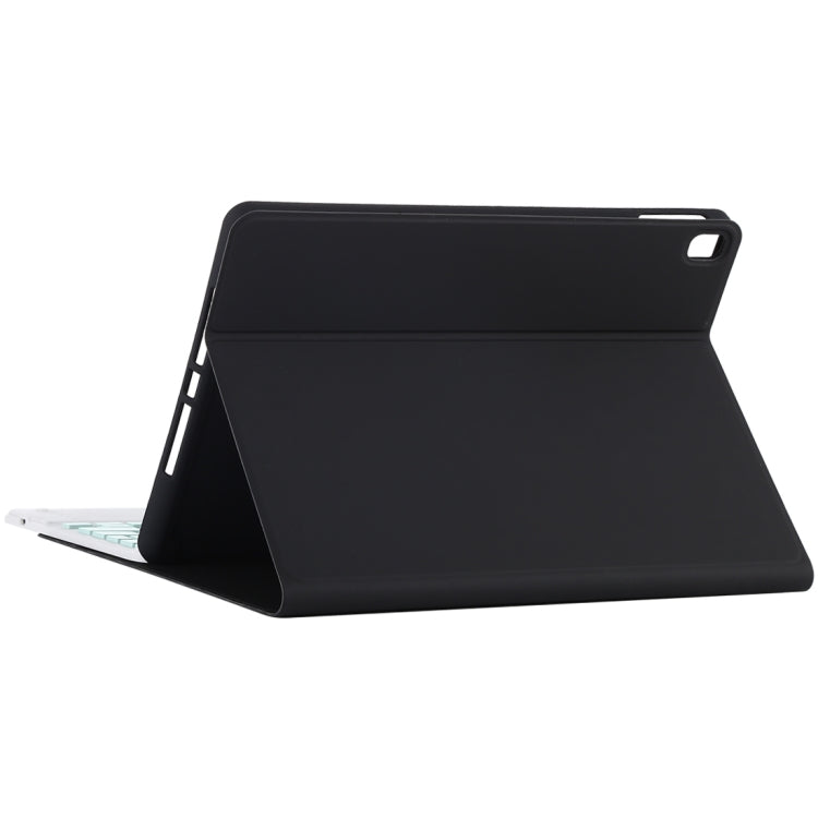 TG-102BC Detachable Bluetooth Green Keyboard + Microfiber Leather Tablet Case for iPad 10.2 inch / iPad Air (2019), with Touch Pad & Pen Slot & Holder (Black) - For iPad Air by PMC TechLife | Online Shopping South Africa | PMC TechLife