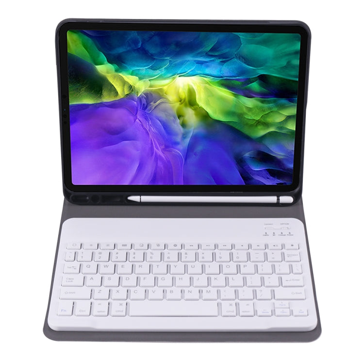 A11B 2020 Ultra-thin ABS Detachable Bluetooth Keyboard Tablet Case for iPad Pro 11 2022 / 2021 / Air4 / Air5, with Pen Slot & Holder (Gold) - For iPad Pro by PMC Jewellery | Online Shopping South Africa | PMC Jewellery | Buy Now Pay Later Mobicred