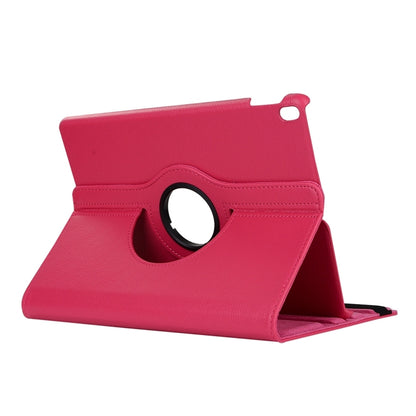 Litchi Texture 360 Degree Spin Multi-function Horizontal Flip Leather Protective Case with Holder for iPad Pro 10.5 inch / iPad Air (2019) (Magenta) - iPad Pro 10.5 inch Cases by PMC Jewellery | Online Shopping South Africa | PMC Jewellery | Buy Now Pay Later Mobicred