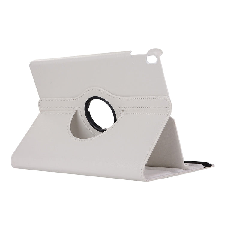 Litchi Texture 360 Degree Spin Multi-function Horizontal Flip Leather Protective Case with Holder for iPad Pro 10.5 inch / iPad Air (2019) (White) - iPad Pro 10.5 inch Cases by PMC Jewellery | Online Shopping South Africa | PMC Jewellery | Buy Now Pay Later Mobicred