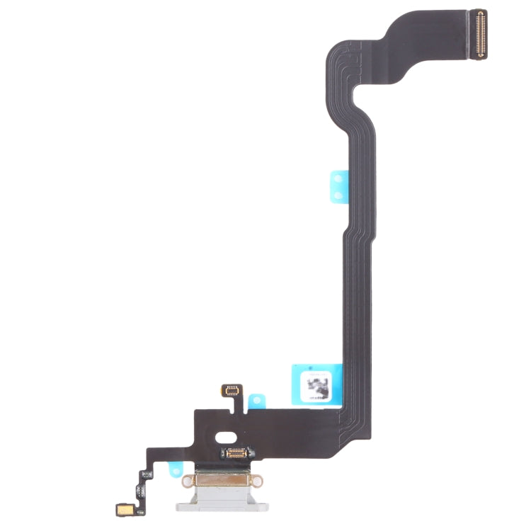 Original Charging Port Flex Cable for iPhone X (White) - Flex Cable by PMC Jewellery | Online Shopping South Africa | PMC Jewellery | Buy Now Pay Later Mobicred