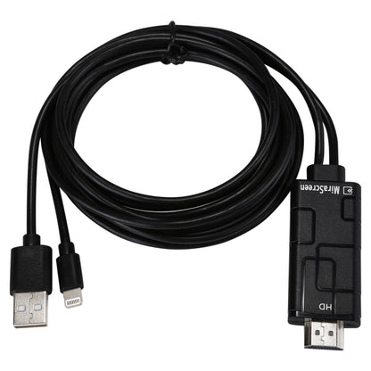 MiraScreen LD10 8 Pin to HDMI USB Smart Converter 1080P HDTV Digital AV Cable, Length: about 1.8m - Video & Audio Cable by PMC Jewellery | Online Shopping South Africa | PMC Jewellery | Buy Now Pay Later Mobicred